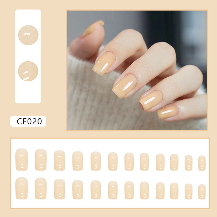 Fashionable and High-quality Fake Nails, Smooth Surface, Medium Length