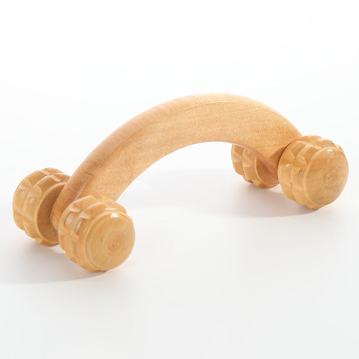 Wooden Manual Massage Stick for Muscle Relaxation