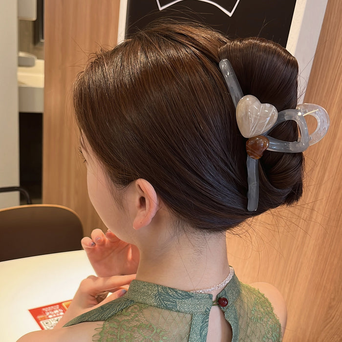 Heart Shaped Hair Clip, The Perfect Hair Accessory for Half Body Hairstyles