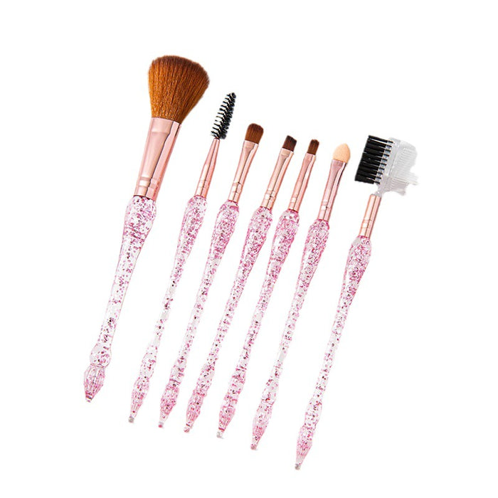 Colorful Makeup Brushes Set