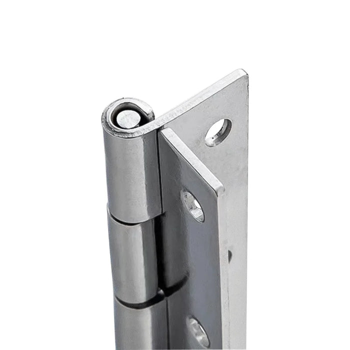 Stainless steel hinges with screws for doors, windows and cabinets