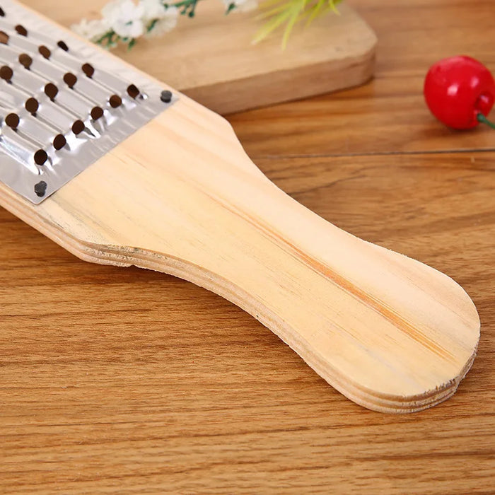 Solid Wood Material Multifunctional Radish Slicer, Potato Slicer, Cutting Board, and Vegetable Slicer