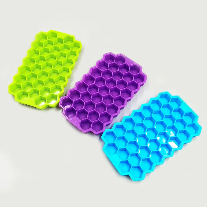 Ice Cream Tool 37 Cavity Honeycomb Ice Cube Tray