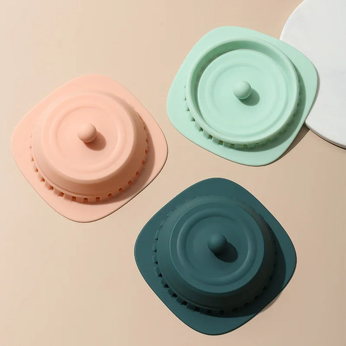 Silicone floor drain sealing cover is insect-proof and deodorant.