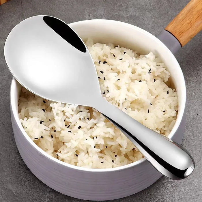 Thickened Non Stick Design Stainless Steel Rice Spoon