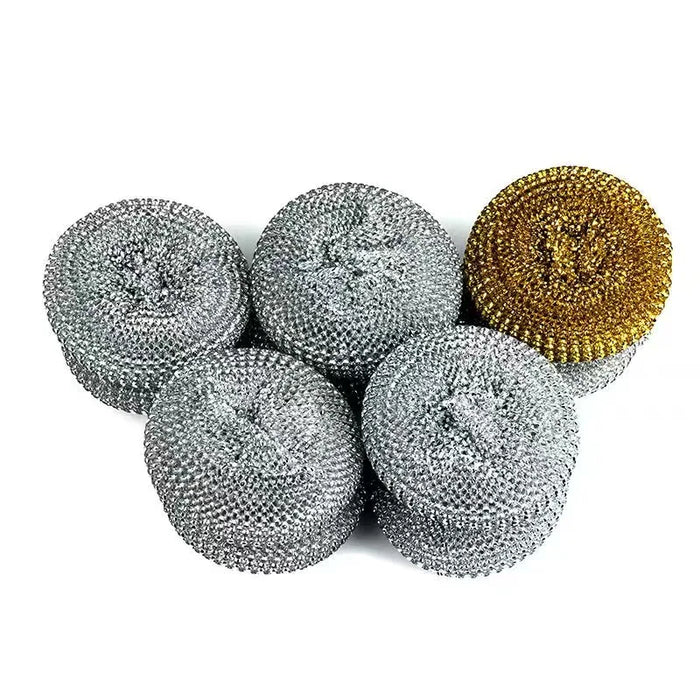 Removable cleaning ball steel wire ball