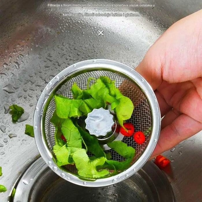 Anti Clogging Micro Perforated Kitchen Sink Filter