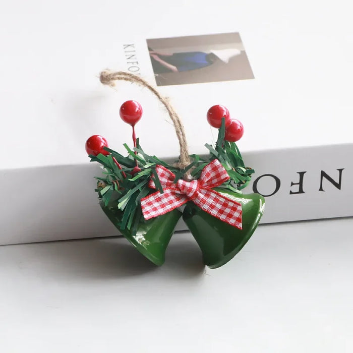 Personalized handmade Christmas bell decorations