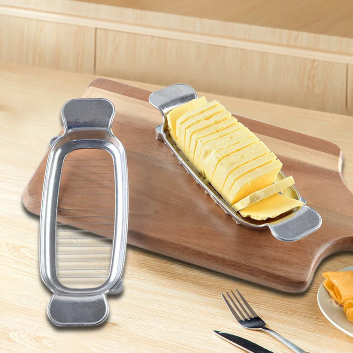 Heavy duty aluminum die-casting cheese slicer