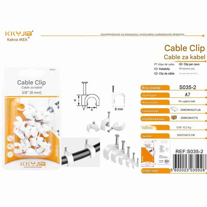 Heavy duty steel nails for wire fastening, wire clamps and piles