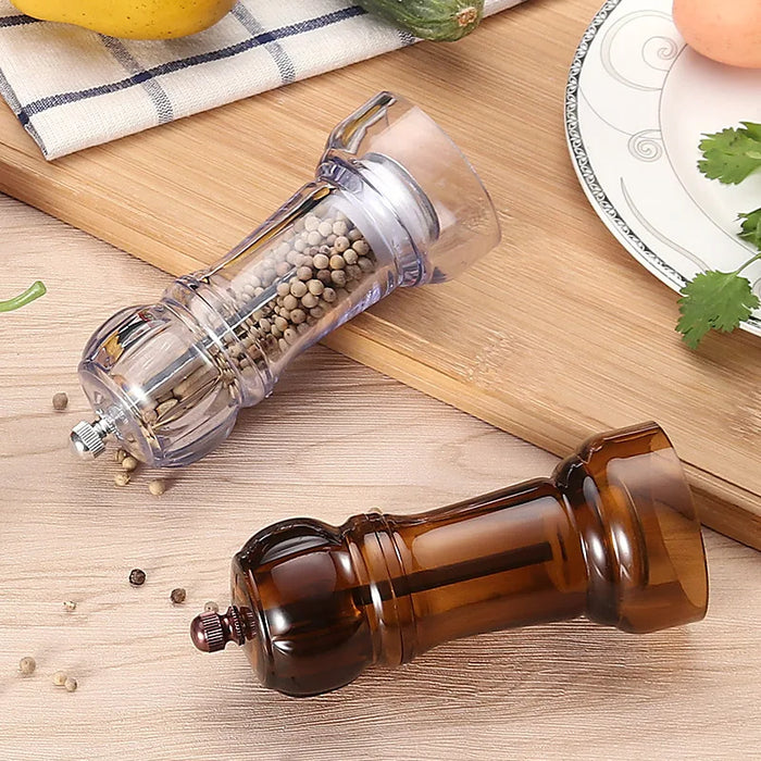 Acrylic pepper grinder