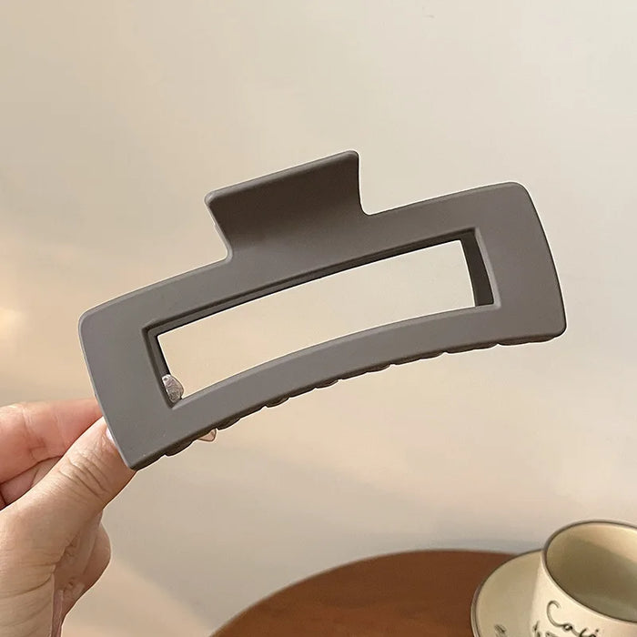 Minimalist Hollow Square Hair Clip