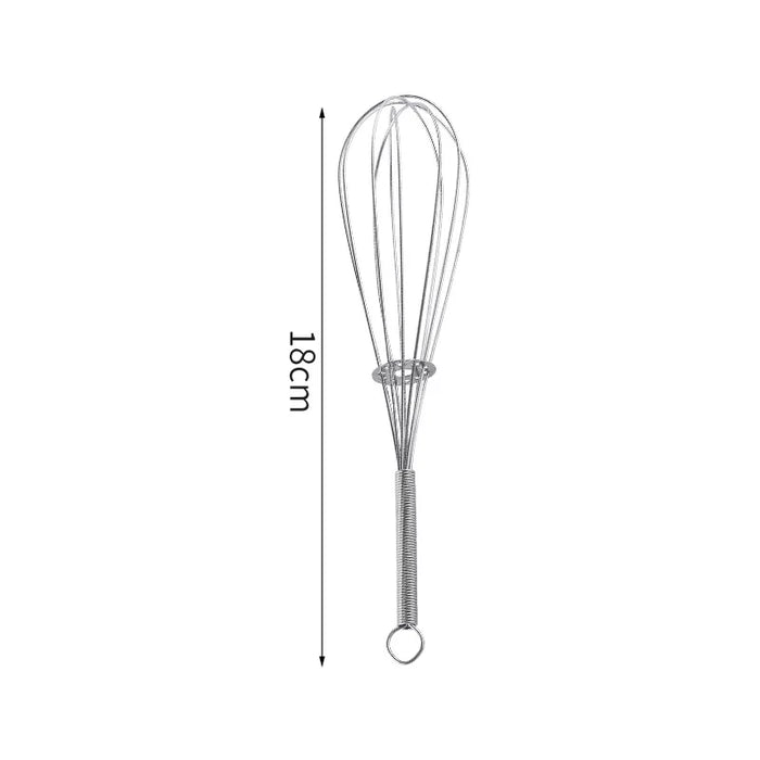 Handheld Egg Beater, Stainless Steel