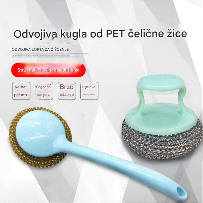 Durable 3-in-1 Kitchen Cleaning Scrub Ball