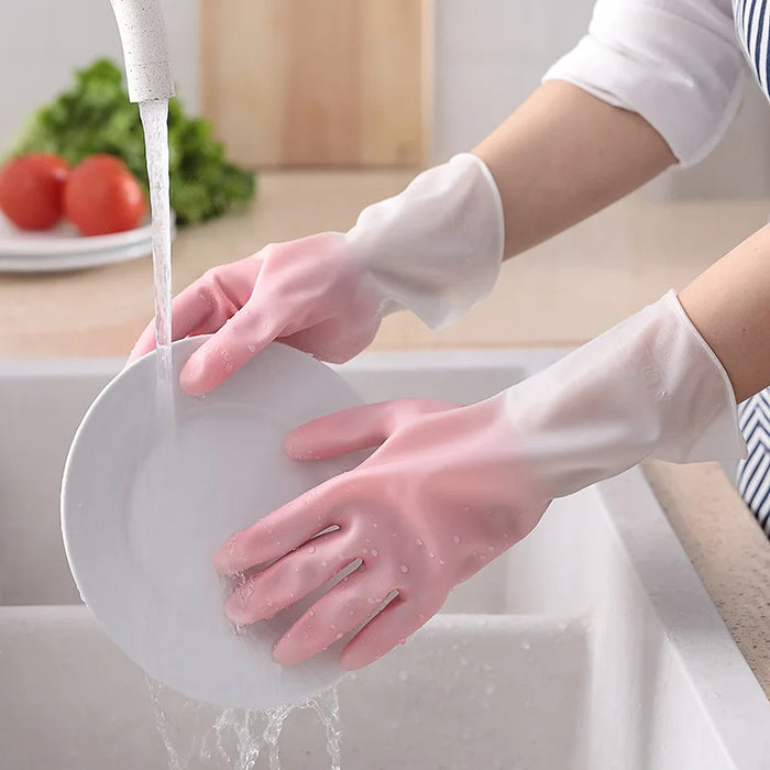 Durable and Waterproof Household Gloves for Kitchen and Cleaning