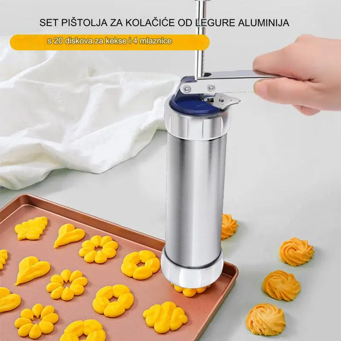 Aluminum alloy biscuit mold gun