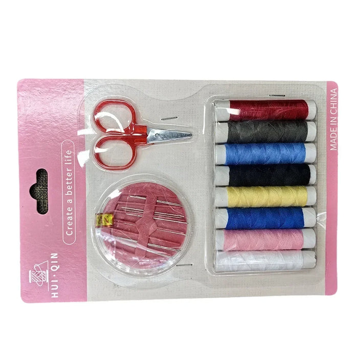 Multi Functional Sewing Tool Set, Complete with Needle, Thread, Buttons, Pins, Scissors, Etc