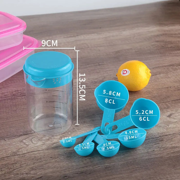 Measuring spoon measuring cup set plastic