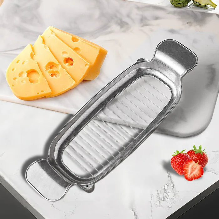 Heavy duty aluminum die-casting cheese slicer