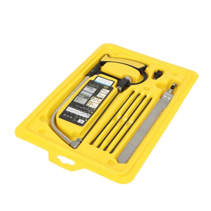 Household multi-purpose hacksaw frame set