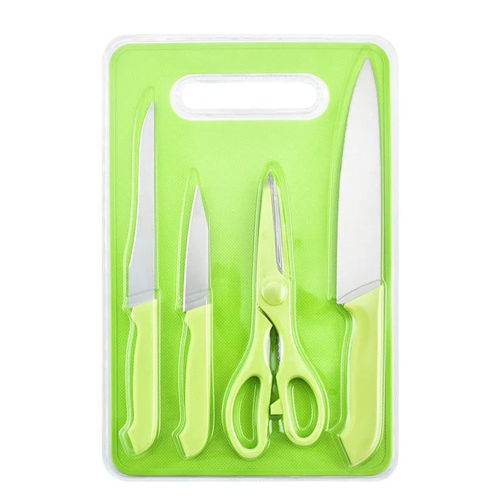 Fruit knife set for kitchen furniture and outdoor travel