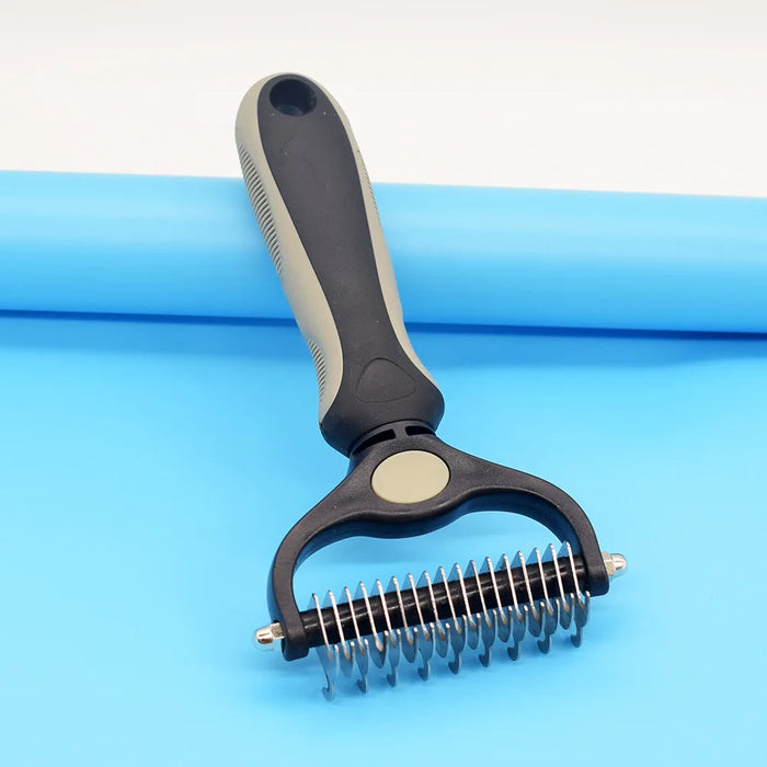 Pet Hair Remover Comb: Get Rid of Tangles, Mats, and Loose Fur in One Stroke