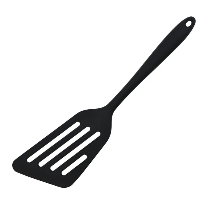 Flexible silicone spatula for non-stick pans