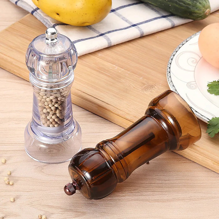 Acrylic pepper grinder