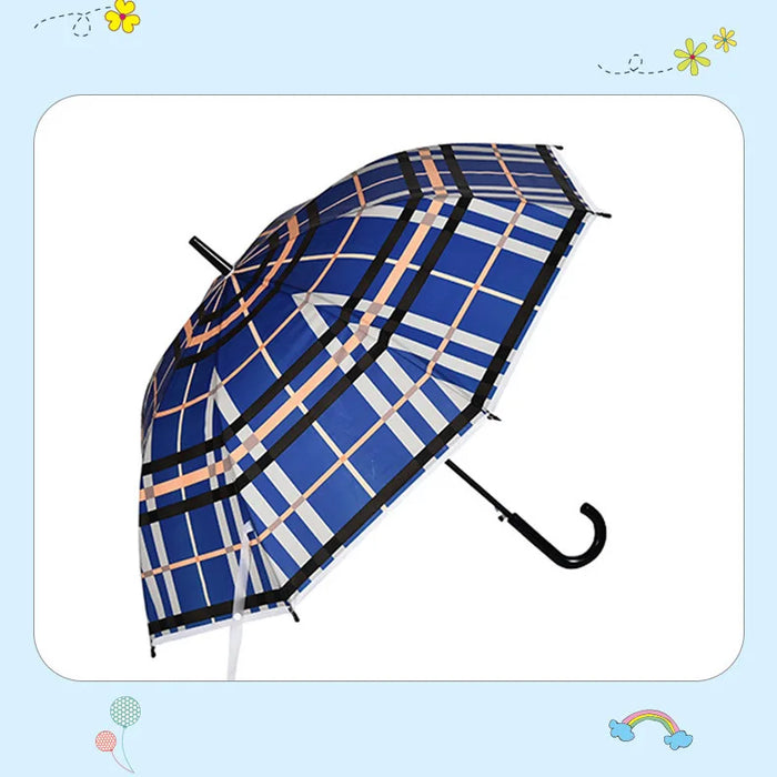 Creative plaid umbrella, multi-color umbrella