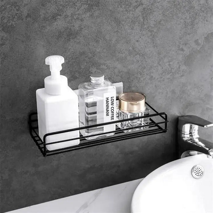 Multifunctional bathroom storage rack