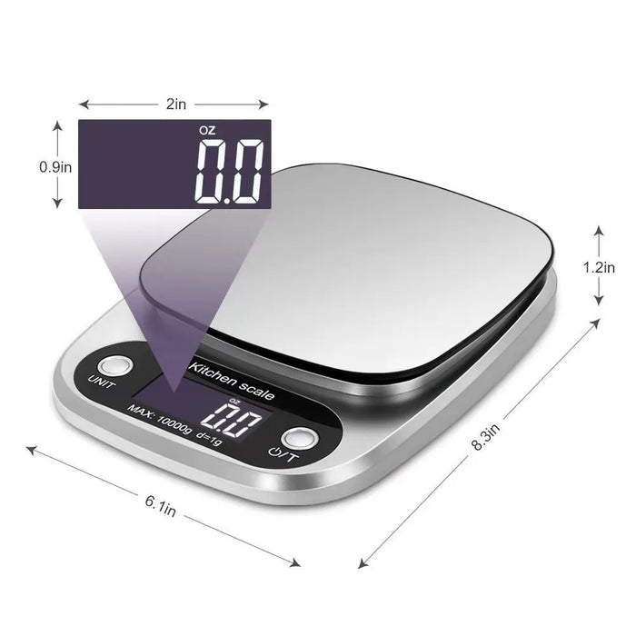 Smart Food Scale for Baking and Cooking – Electronic Kitchen Scale for Accurate Weighing and Mixing Ingredient