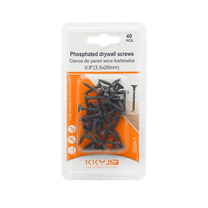 Strong and Durable Phosphated Black Coated Nails for Drywalls and Plasters