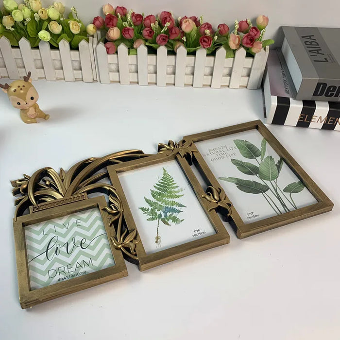 Individual decorative photo frame