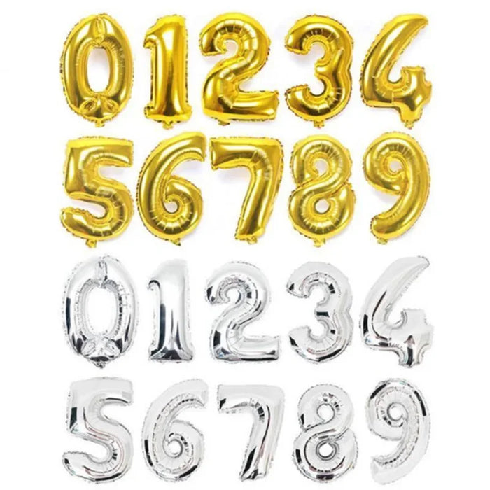 32-Inch foil balloons for birthday party decorations