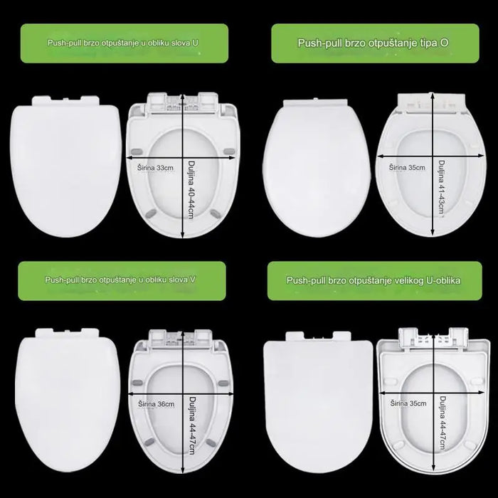 Toilet Lid, Thickened Toilet Seat