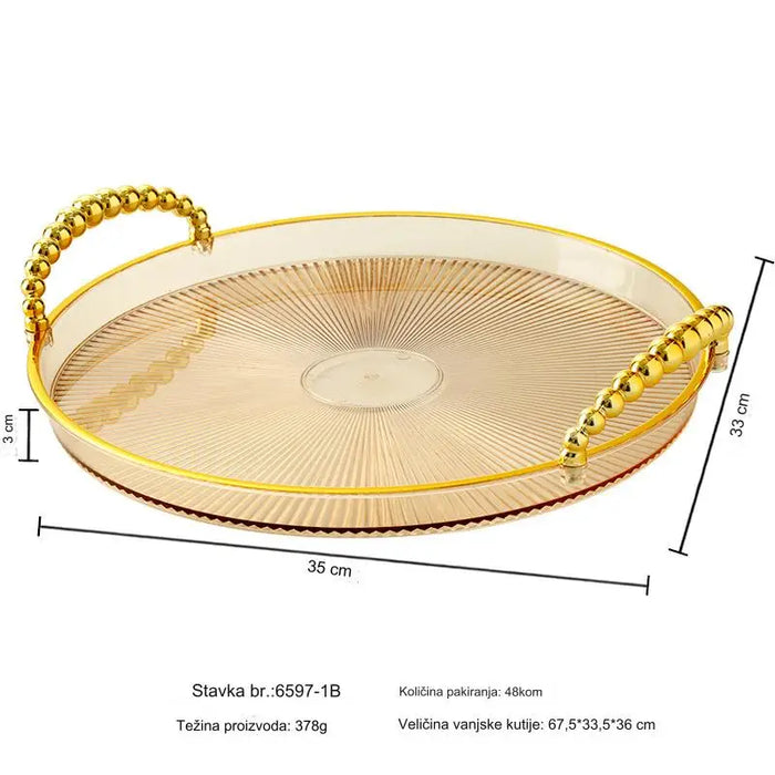 Elegant tea tray, perfect for home and restaurant use