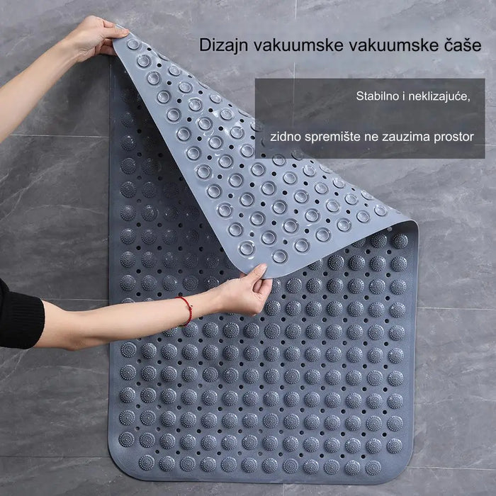 Environmentally friendly non-slip bathroom mat