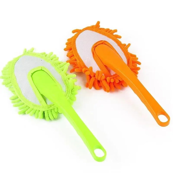 Multi-Purpose Cleaning Tools - Triangle Dust Brush, Fur Dust Collector and Dust Collector Brush