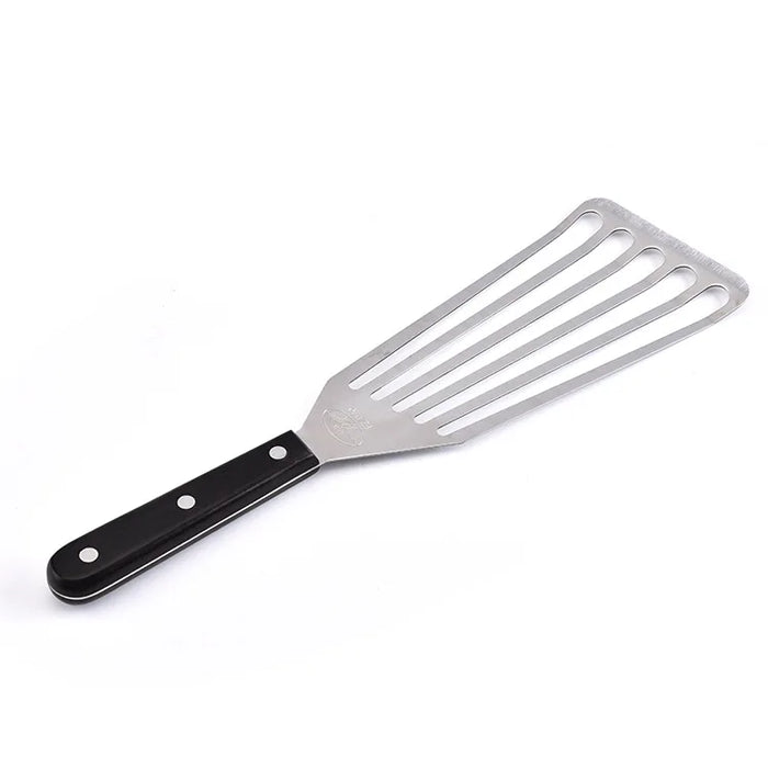 Stainless steel spatula for grilling, fish and eels