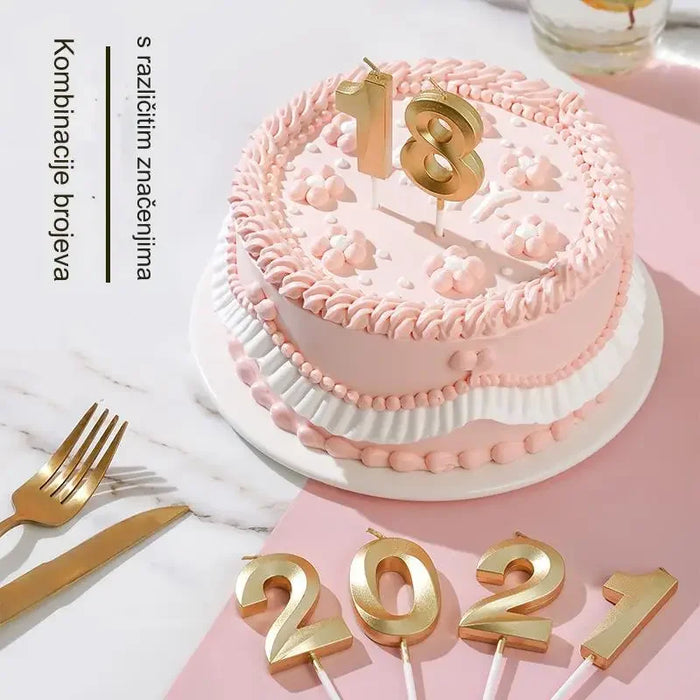 Number Birthday Candles Baking Cakes Decorating Party Supplies