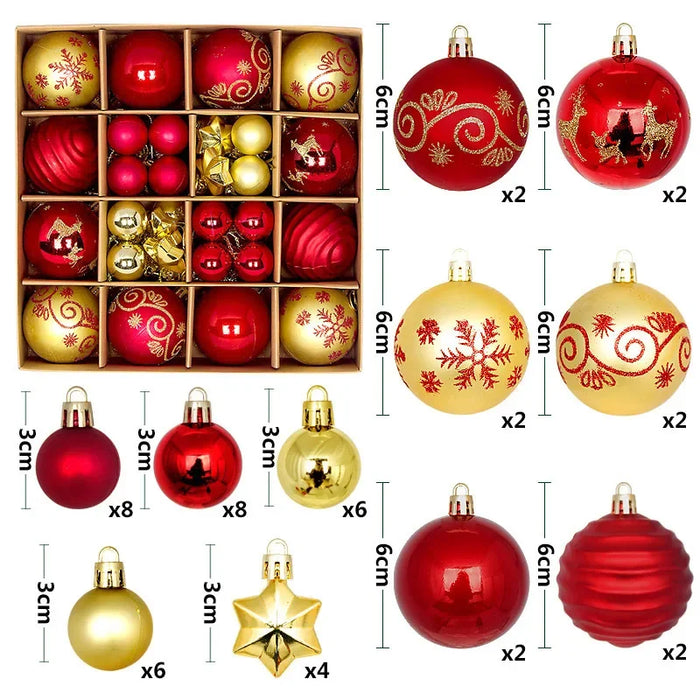 Hand-painted Christmas pendants and pendant pendants