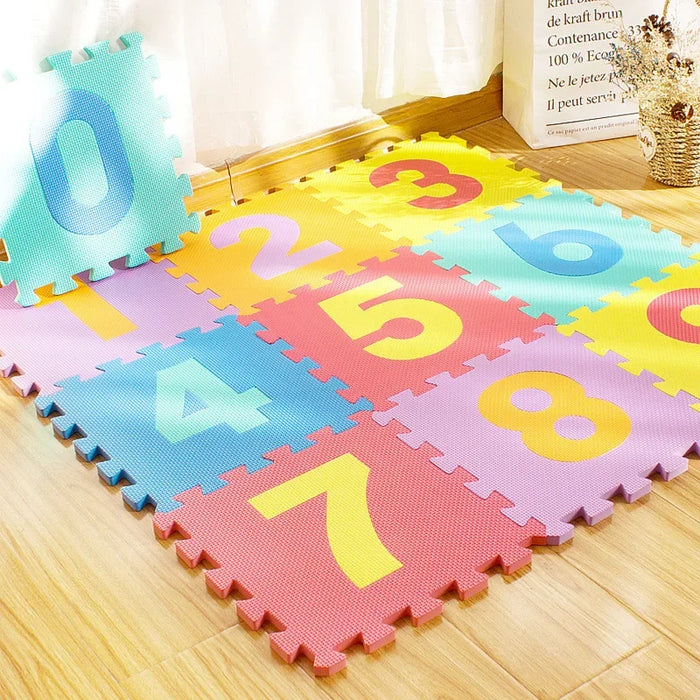 Mingde foam splicing floor mat children's puzzle puzzle floor mat baby bedroom floor splicing non-slip crawling mat