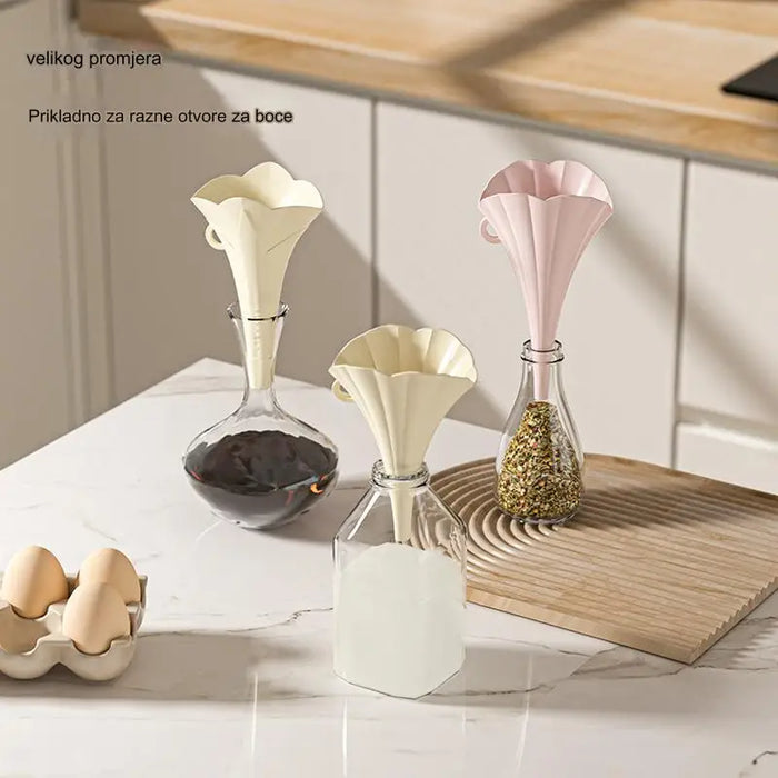 Folding Funnels Are Commonly Used in Kitchens