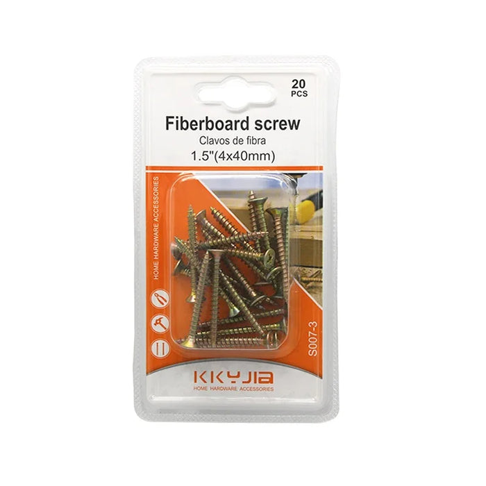 Protect your woodworking projects with these high-performance fiberboard screws