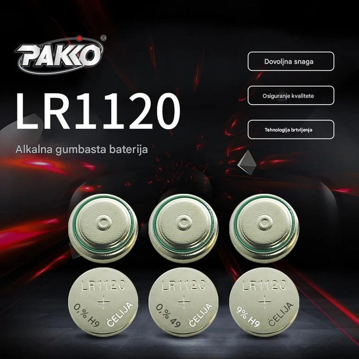 Button Cell Batteries for Watches and Electronics – Alkaline Button Cells