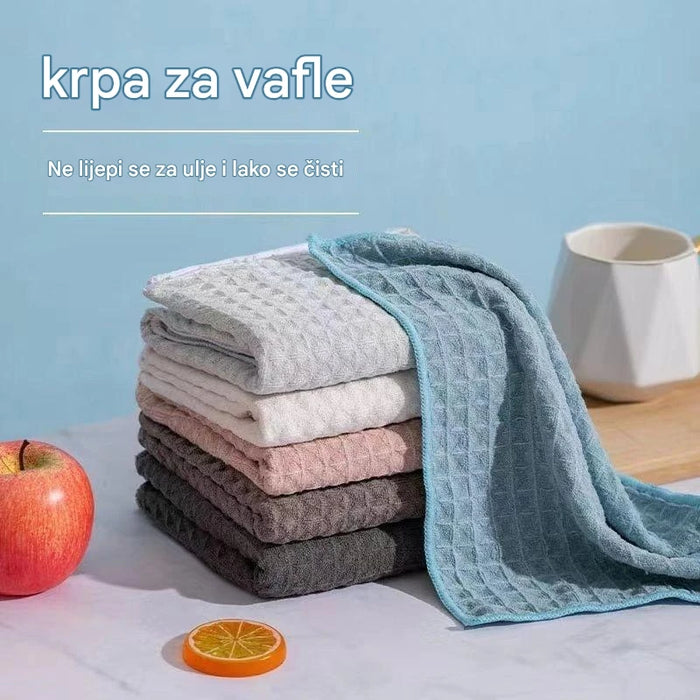 High-quality woven kitchen cleaning cloth