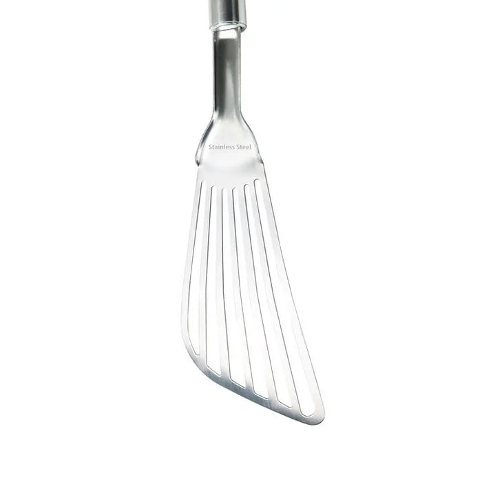 Newly Designed Stainless Steel Steak Turner - Perfect for Flipping Burgers, Steaks, Chicken and Fish