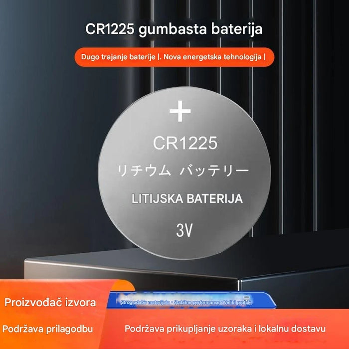 High-capacity Button Cell Batteries for Electronic Devices