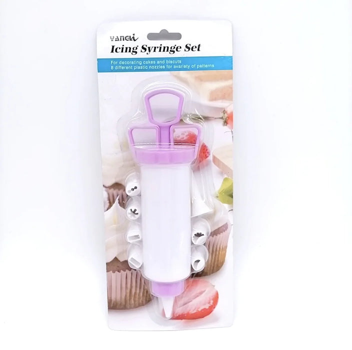 Cake Set Plastic Pastry Bag Flower Nozzle Pastry Decoration Tool