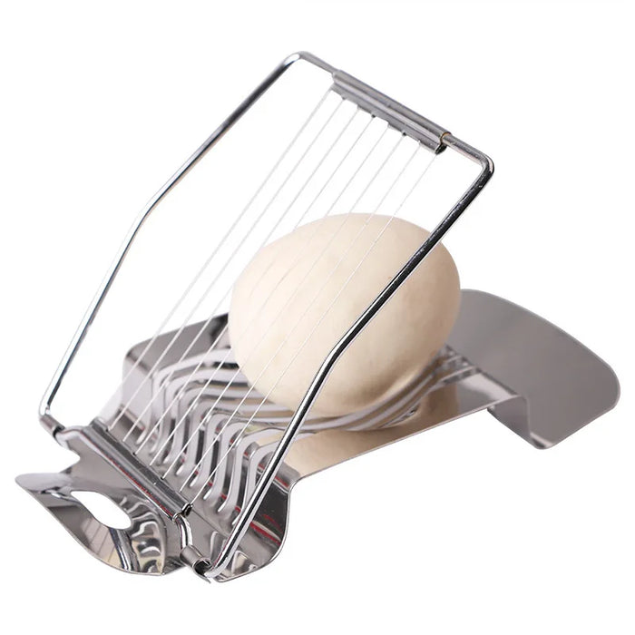 Creative Stainless Steel Egg Cutter Split Slicer